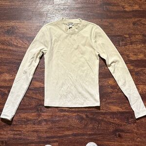 WeWoreWhat Off-White Long Sleeve Top